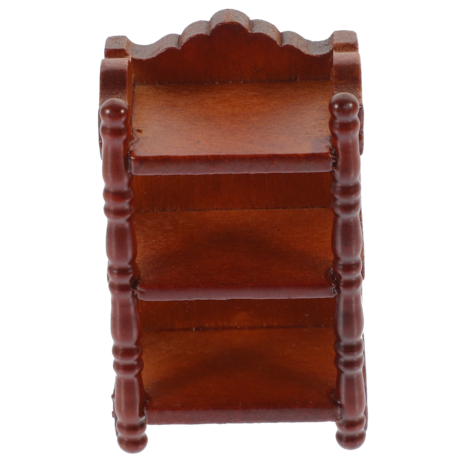 収納ラックナイトスタンドミニ家具ミニチュアハウスミニチュアベッドサイドテーブル木製装飾子供ドールハウス