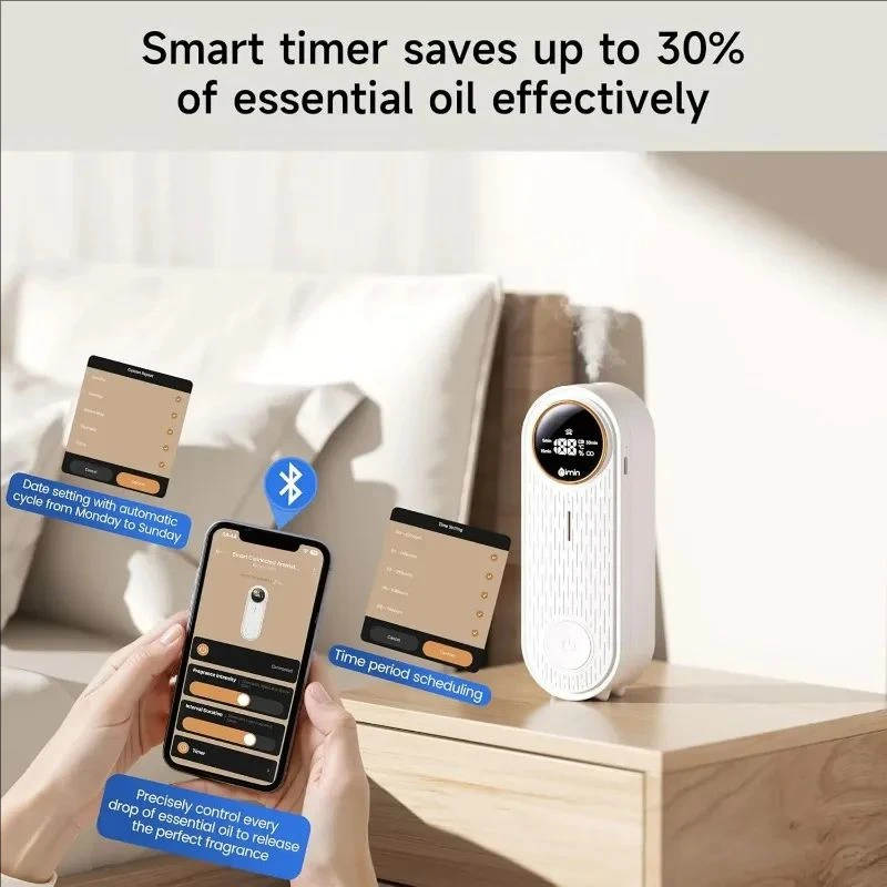2026 New Model Intelligent App Aromatherapy Machine Humidifier Bedroom Fresh Air Toilet Deodorization Fragrance and Fragrance Ro
