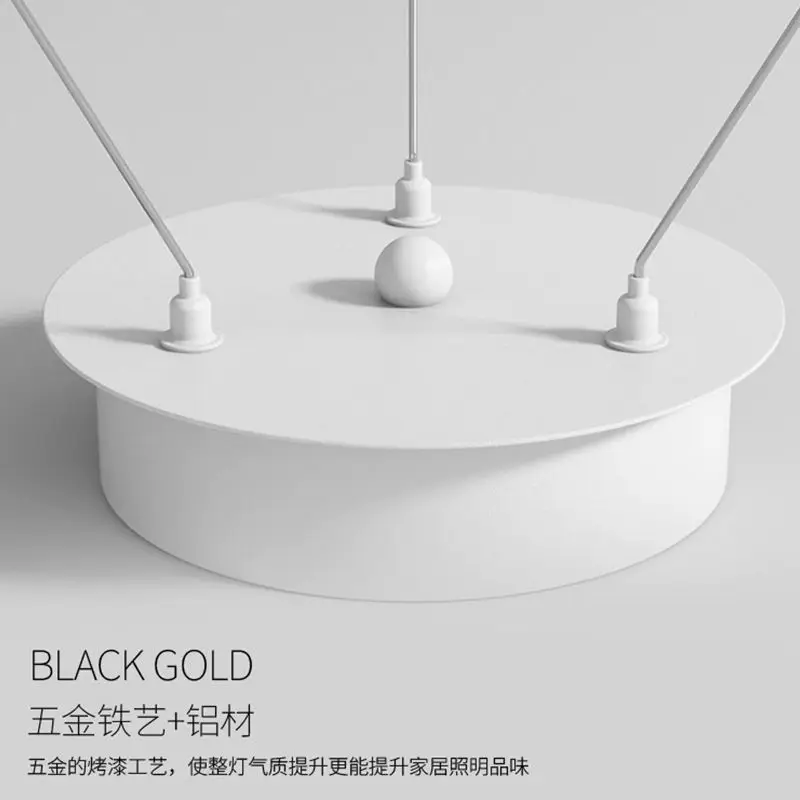 ثريا غرفة المعيشة ضوء الشمال الفاخرة 2025 غرفة نوم رئيسية جديدة ضوء الحد الأدنى دائرة الرياح الثريا الراقية مطعم