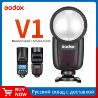 Godox V1 Flash V1C V1N V1S V1F V1O V1P TTL 1/8000s HSS lithium battery Speedlite Flash with Xpro Trigger for Canon Nikon Sony