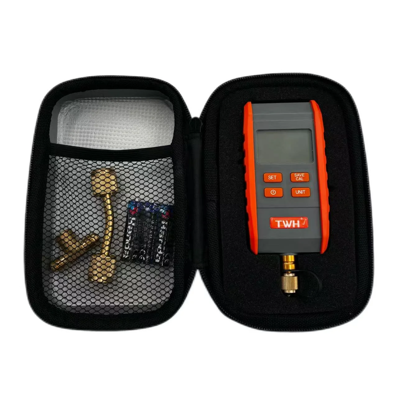 

Набор инструментов HVAC с цифровым вакууметром и коллектором, для обслуживания холодильной системы переменного тока