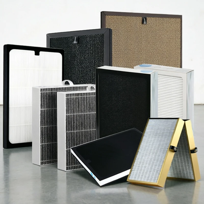 Custom Size Rectangular True HEPA Filter H11-H14 99.97% Efficiency 0.3 s  Replacement Air Purifier Filter
