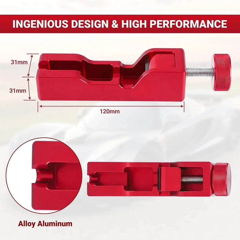 Spark Plug Gap Tool Electrode Compresses 10mm 12mm 14mm 16mm High Turbo Power Kit with 32-Blade Feeler Gauge 0.04-0.88mm