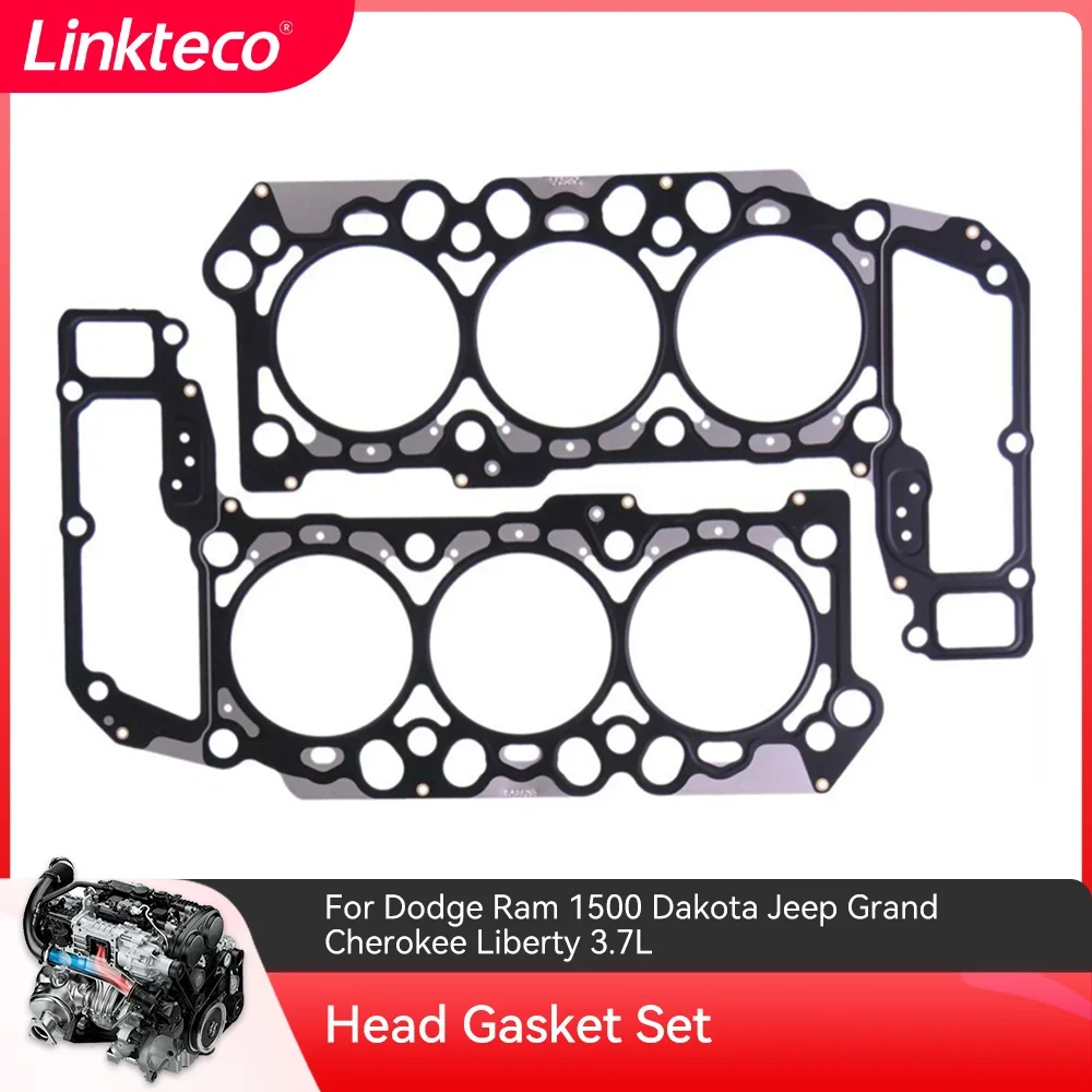 

Car Head Gasket Set For 2005-2012 Jeep Grand Cherokee Commander Durango Ram 1500 Dakota Dodge Mitsubishi 3.7 L V6 GAS SOHC