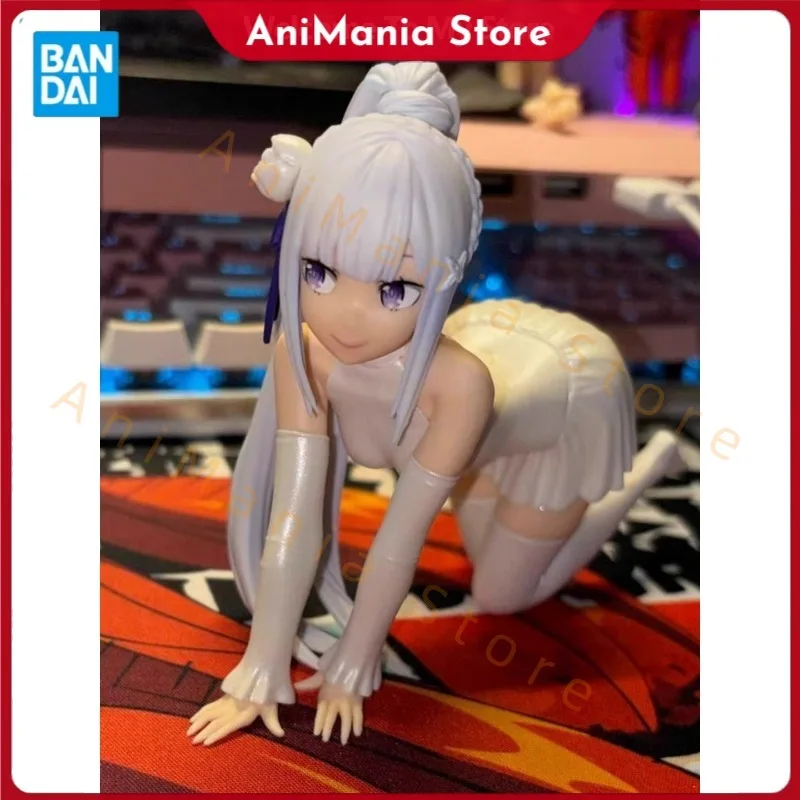

In Stock Starting Life in Another World Emilia Swimsuit Prize Figure Toy Gift Anime Collection Model Hobby