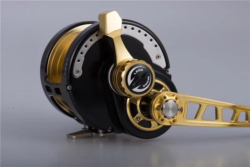 MADOX Angelrolle 11BB Salzwassertrommelrad Langsame Jigging-Rolle Max Drag 40 kg Drag Sound – Detail 16