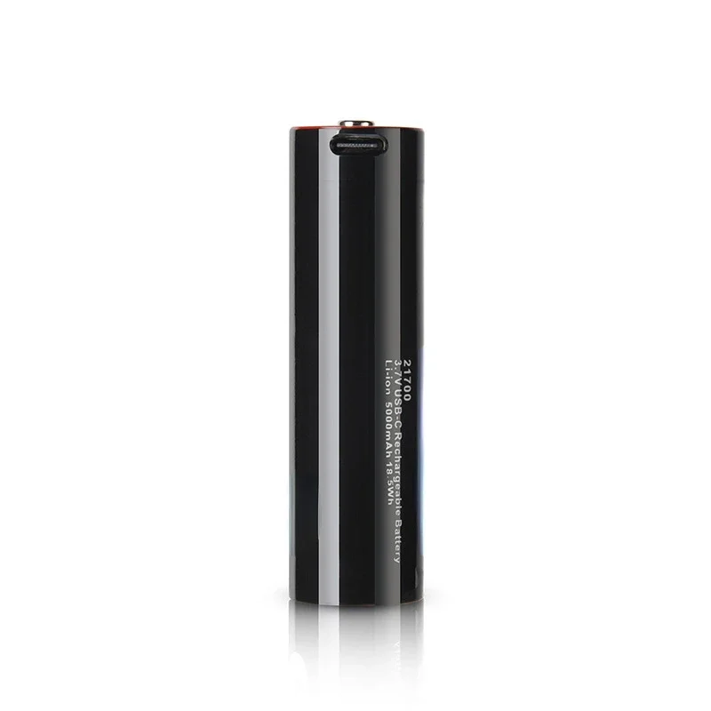 Lithium-ion Battery Suitable for Toy Camera and Flashlight AA Rechargeable Battery 5000mAh 21700 3.7V