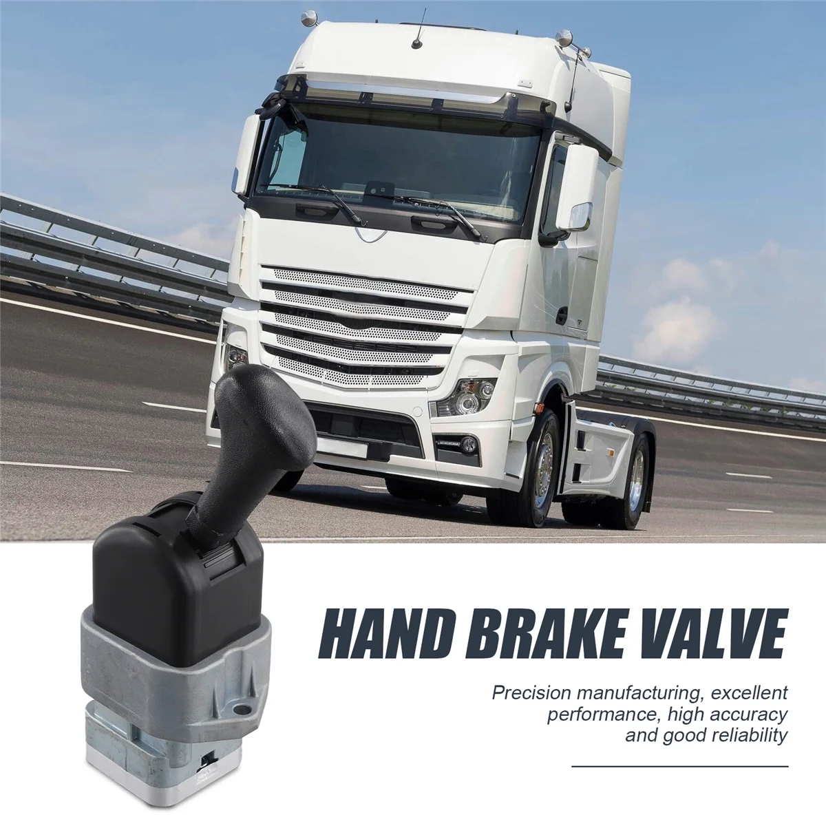 

ABQA-Brake System Hand Brake Valve for Mercedes-Benz ACTROS MP2 / MP3 Truck Parking Brake Valve 0044303481 0004200284