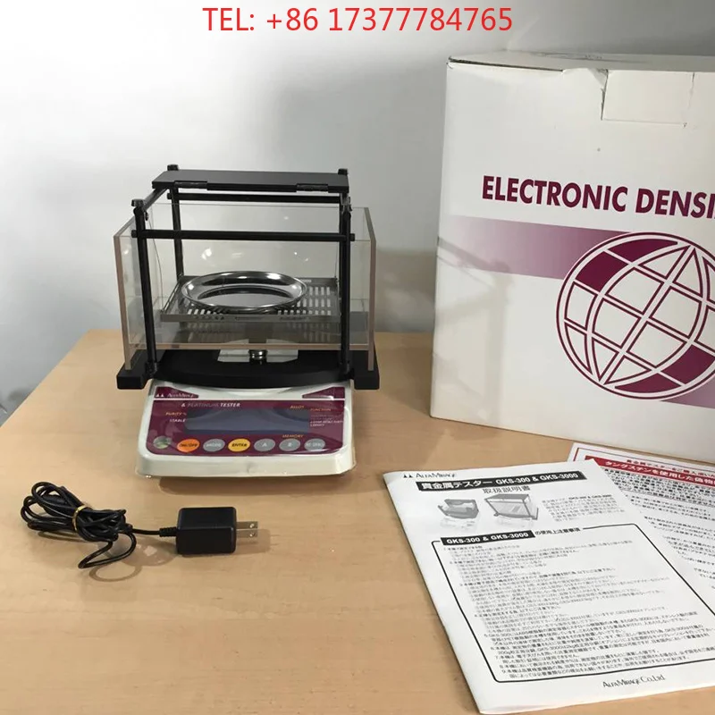 Alfa Mirage Japan GKS-3000 for Jewelry Tester for Gold Platinum Precious Metal Testing hine for 14 K 24 K Karat Purity