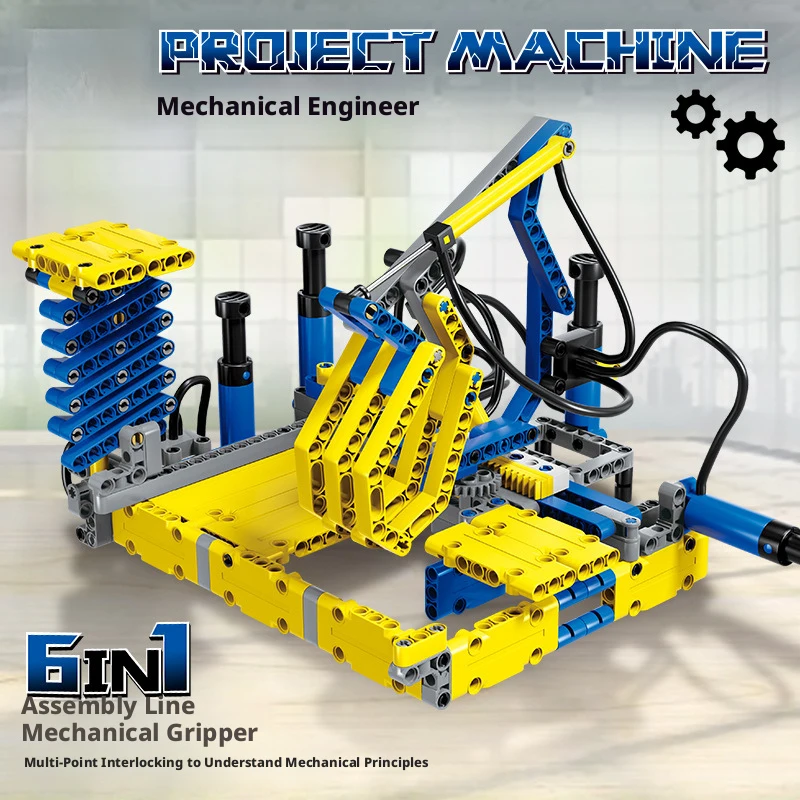 

Educational and Cognitive Building Blocks Mechanical Engineer Series Parent-child interaction toys Educational Enlightenment