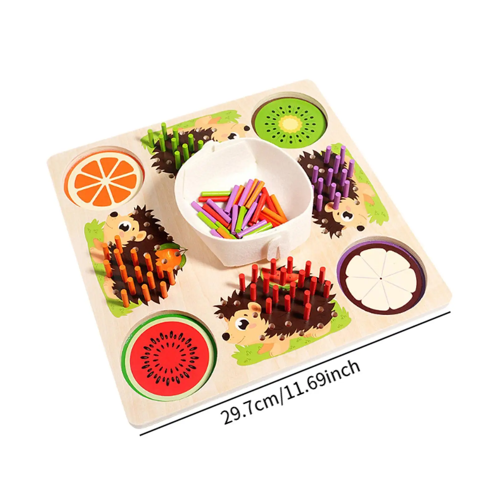 ของเล่นเรียงลําดับสีทักษะยนต์ปรับประสาทสัมผัสของเล่นสําหรับเด็กของขวัญวันเกิดเด็ก