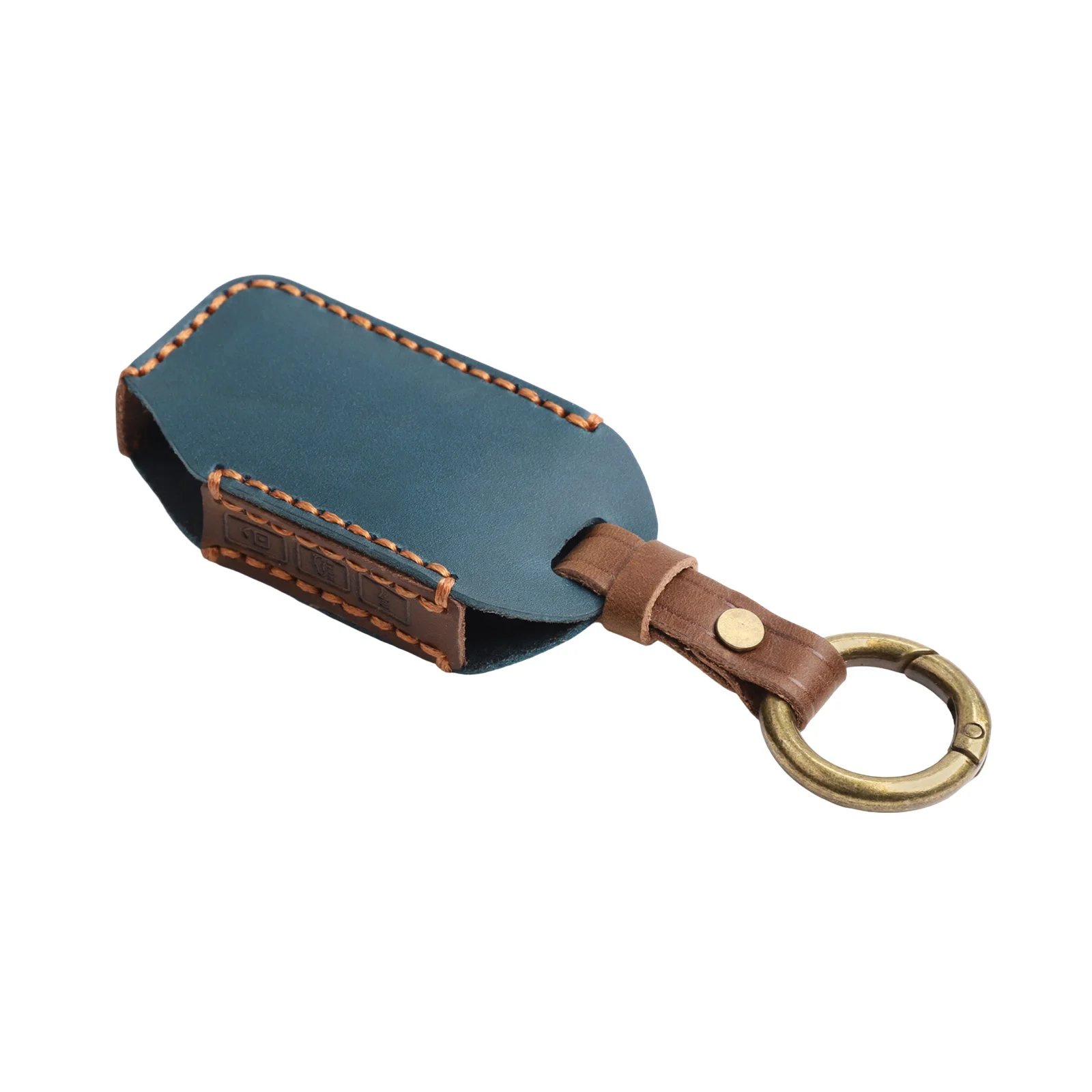 

Faux Leather Car Control Key Case Cover For KIA For Sorento Car Accessories Key Shell Key Bag Replacement Car Parts
