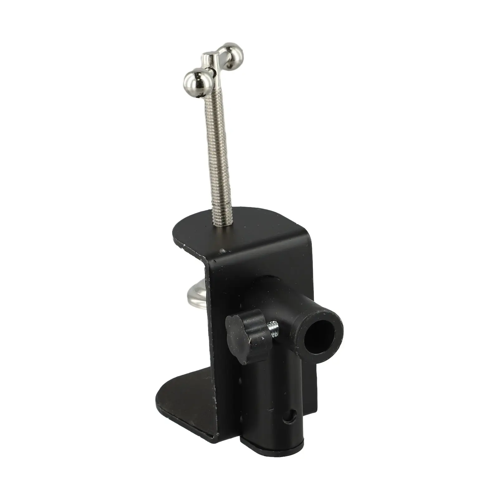 Fixed Mounting Clamp C-shape Bracket 360 Rotation Design Desktop Compatibility Sponge Protective Pad Sturdy Grip