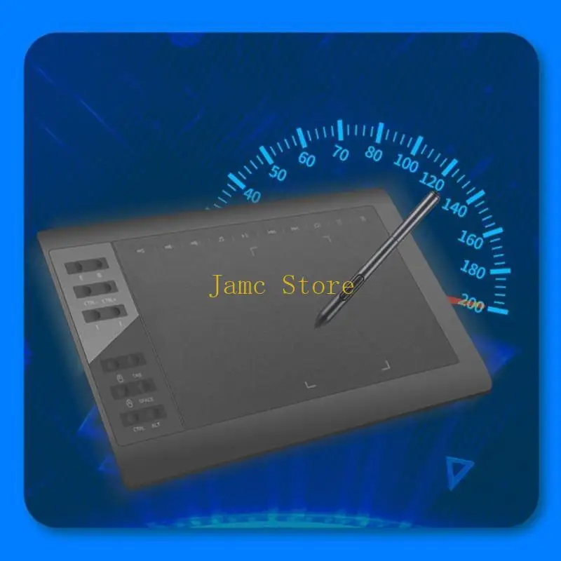 LX0B VIN1060PLUS 14 Inches Digital Drawing Tablet Display with 8192 Levels Pressure Sensitive Battery Pen