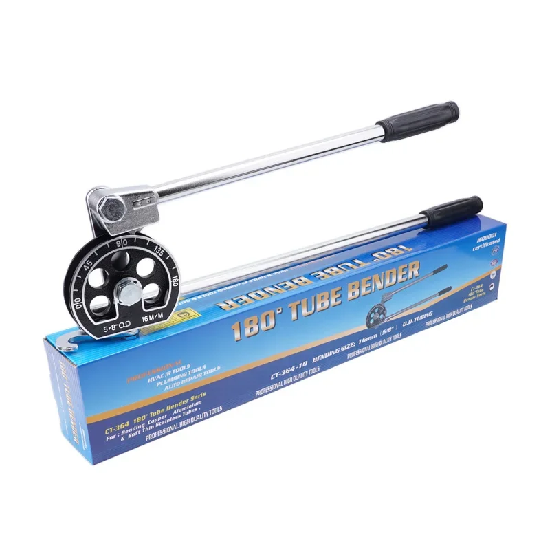 Manual Pipe Bender Triple Slot Tubing for Air Conditioner Copper Aluminum Handheld Bending Tool 6mm 8mm 10mm Tubes