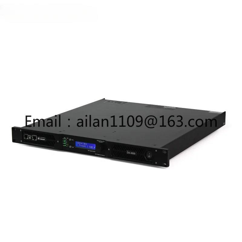 D4-3000 Dsp 4 Channel 1u Digital Power Amplifier Dsp Professional