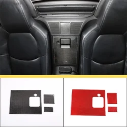For Mazda MX-5 NC 2009-2014 Soft Carbon Fiber Car Seat Back Speaker Panel Sticker Decoration Cover Car Interior Accessories