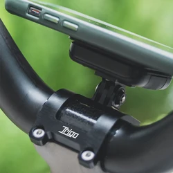 Trigo Cycling Headlight New Mount Camera Holder for BROMPTON T line Folding Bike Stem Gopro Bracket Bicycle Accessories