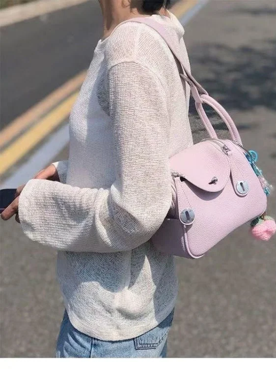 

Crossbody Doctor Bag Women's Spring Summer Color Underarm oulder Bag Korean Sle Leather Purse Casual Square ape