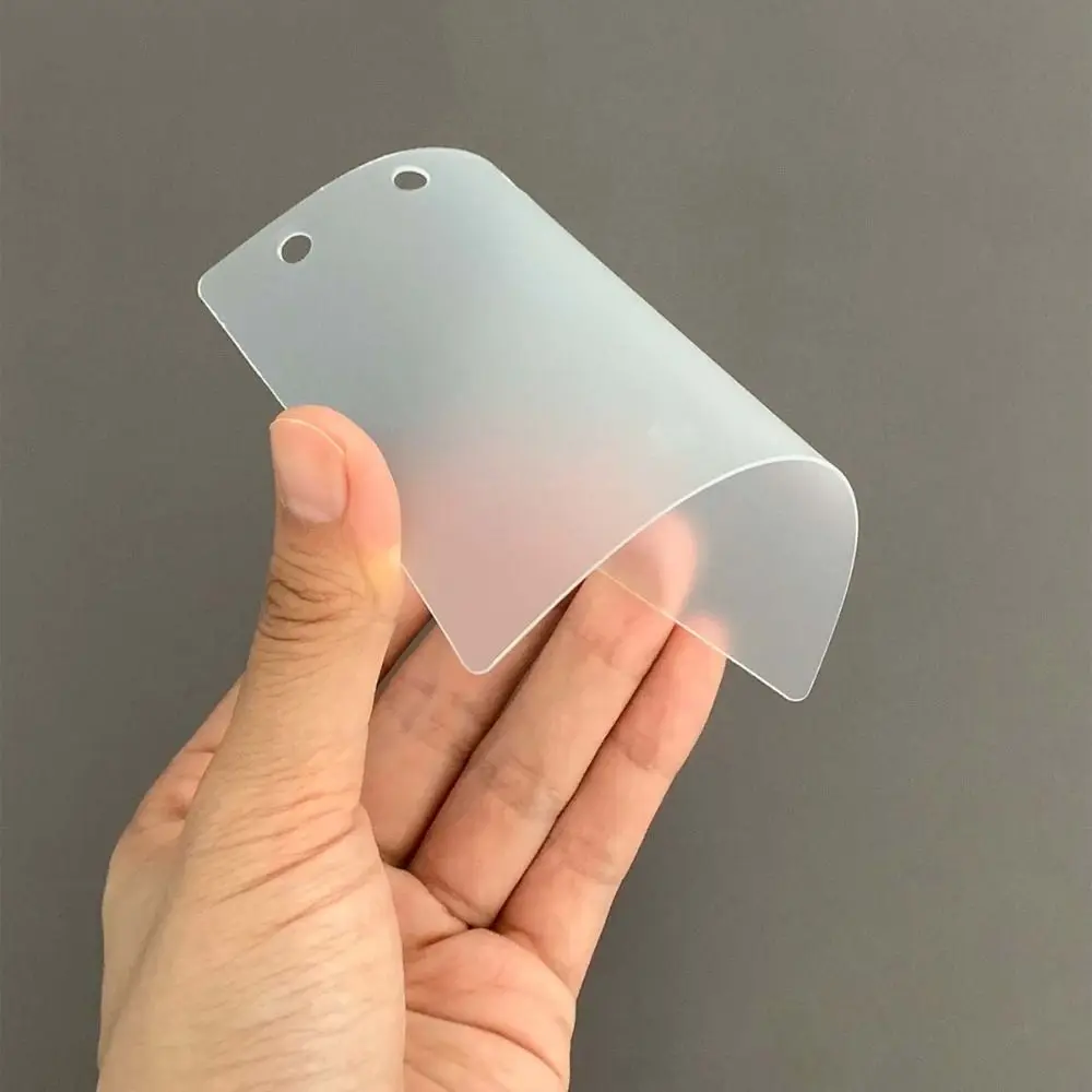 10 pezzi di carta di ricarica per notebook a fogli mobili trasparente M5 A8 raccoglitore a spirale a 5 fori divisore separatore di pagina file trasparenti raccoglitore di rapporti