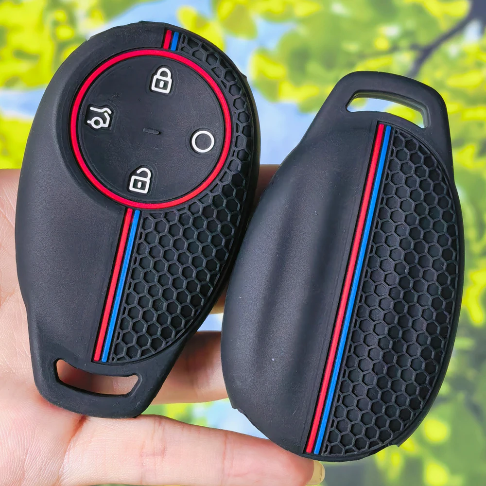 Precise Fit Silicone Remote Key Protector Honeycomb Texture For GAC AION S PLUS V Y LX GE3 GA3S New Energy Vehicle Key Cover