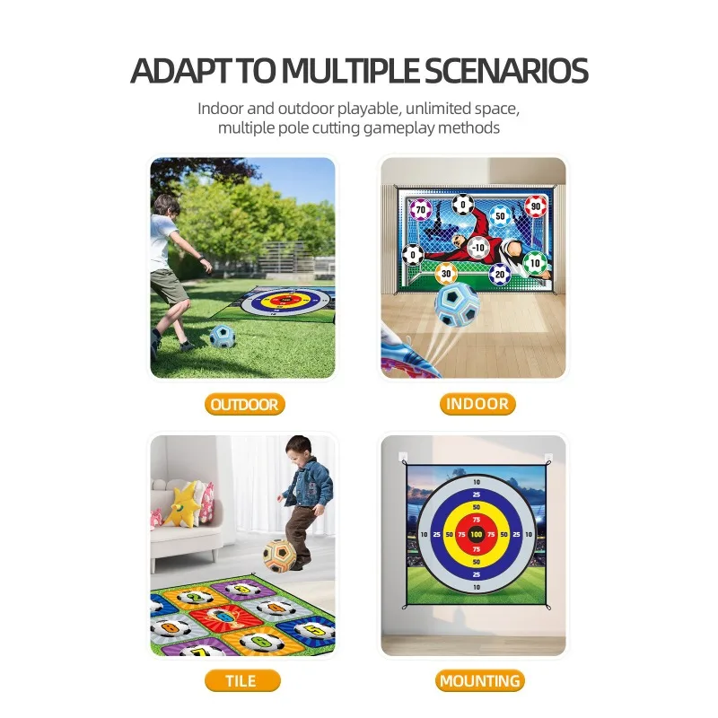 Giochi di lancio di calcio per interni ed esterni per bambini Giocattoli interattivi genitore-figlio Giocattoli sportivi per ragazzi all'aperto Regali per 5-12 anni
