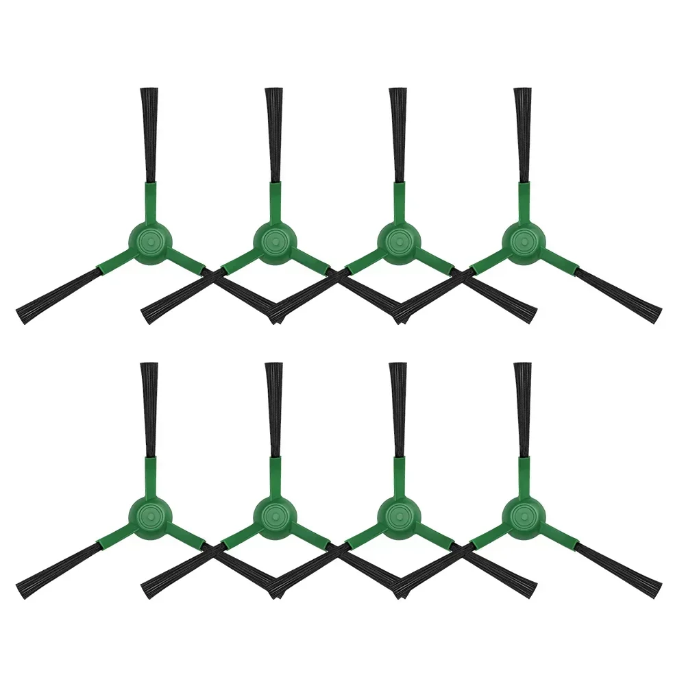 8 buah Kit sikat samping nilon untuk Roomba untuk Aksesori vakum esensial Y0140 Y0110 Robot Q0120 Y0112