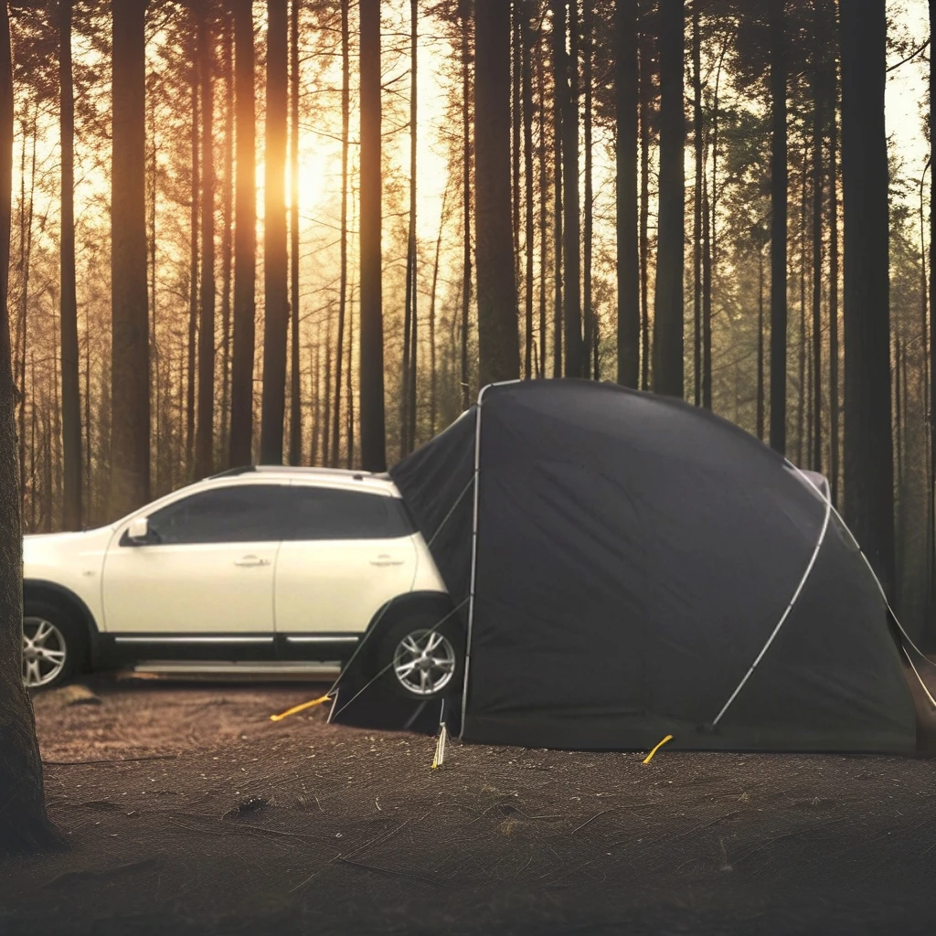 Przenośny składany namiot samo – Outdoor Camping Van Tent recenzja i cena