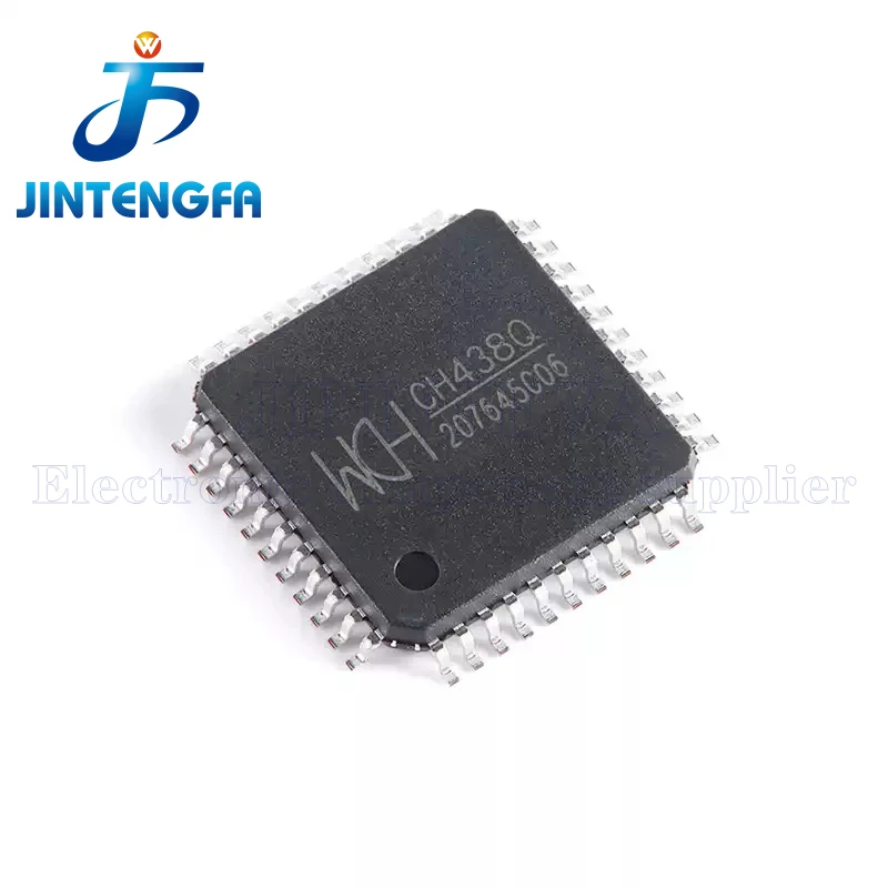 CH438Q CH438 SMD LQFP-44 10x10 8 Serial Port Chip UART IC