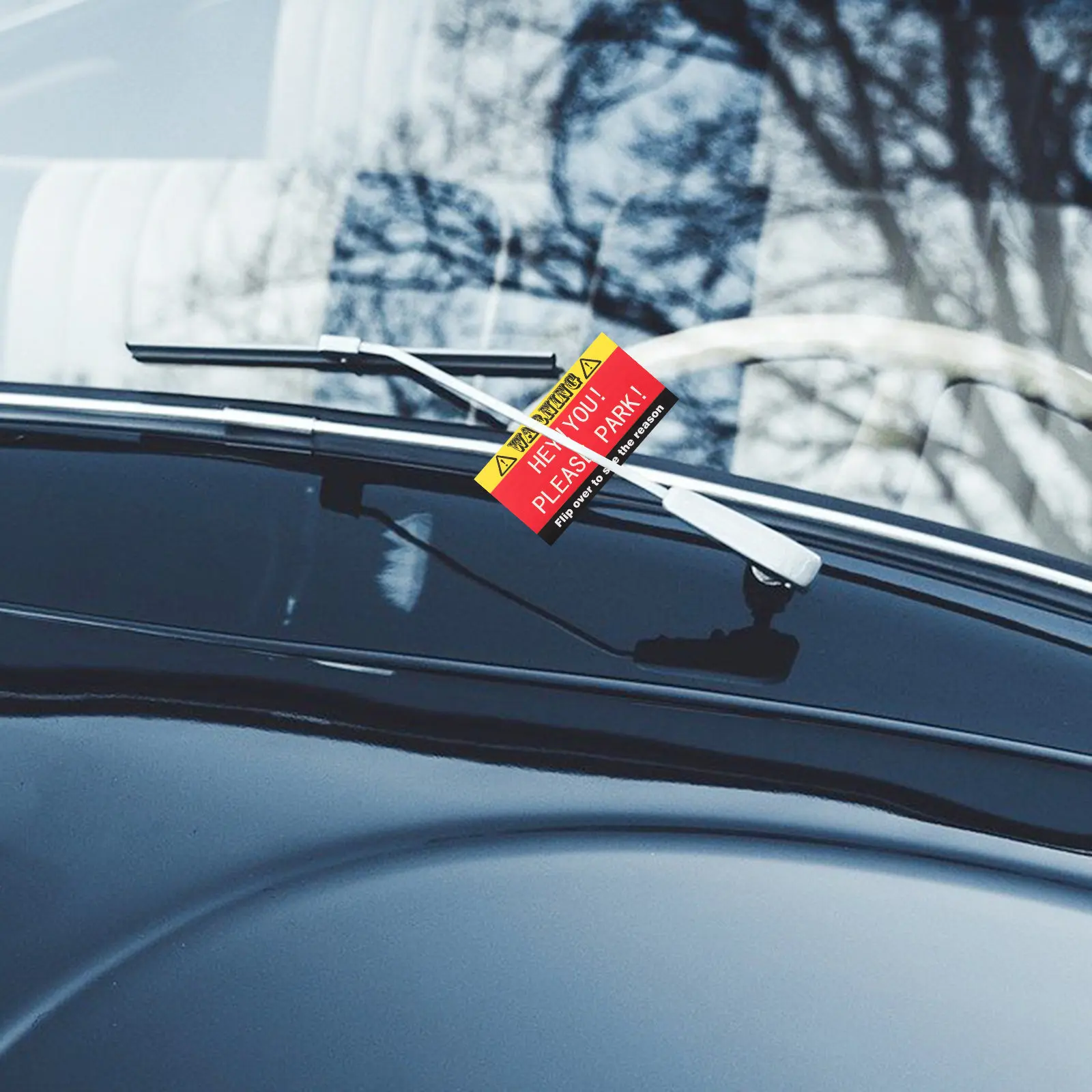 100Pcs Bad Parking Sticker Stickers For Trucks For Commute Violation Cards Humorous Funny Warning Notes Cars Multi