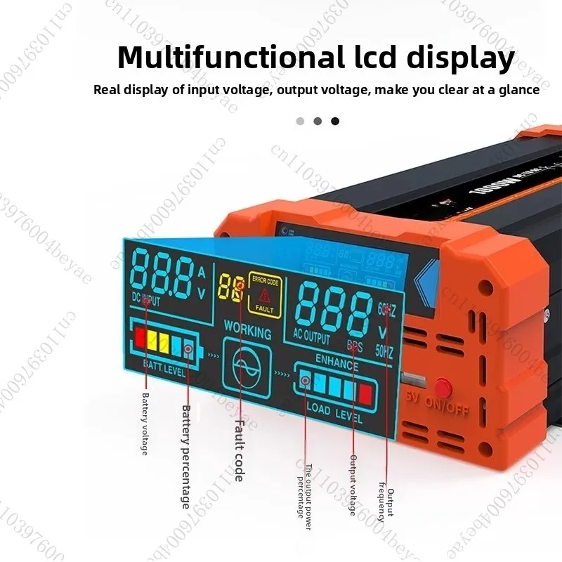 عاكس موجة جيبية نقية، عاكس للسيارات، محول عالي الطاقة #2