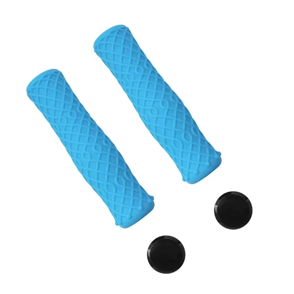 

1 Pair Silicone 22.2 Bicycle Handle Grips Shock-Absorbing Non-slip Bike Rubber Grip Bicycle Parts Colorful