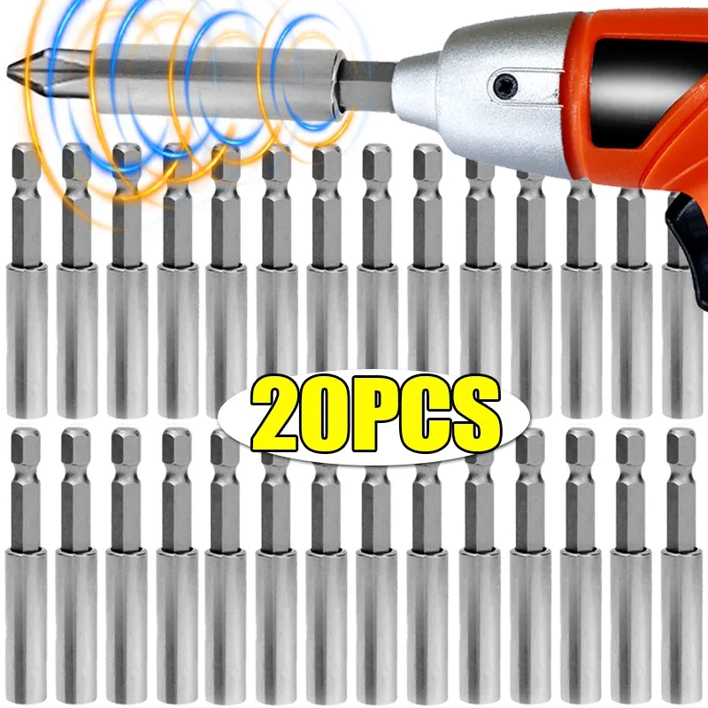 Magnetic Electric Screwdriver Hex Shank Drill Bit Screwdriver Bit Holders Hardware Impact Rapid Drilling Connector Accessories