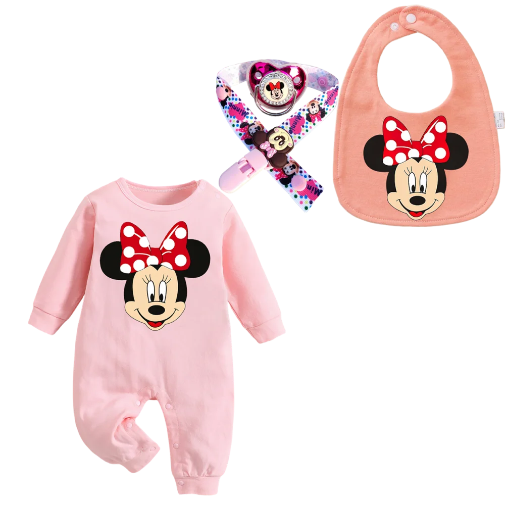 Kawaii Minnie Bebek Yorgan Şiş - Baby Food Apron incelemesi ve fiyatı