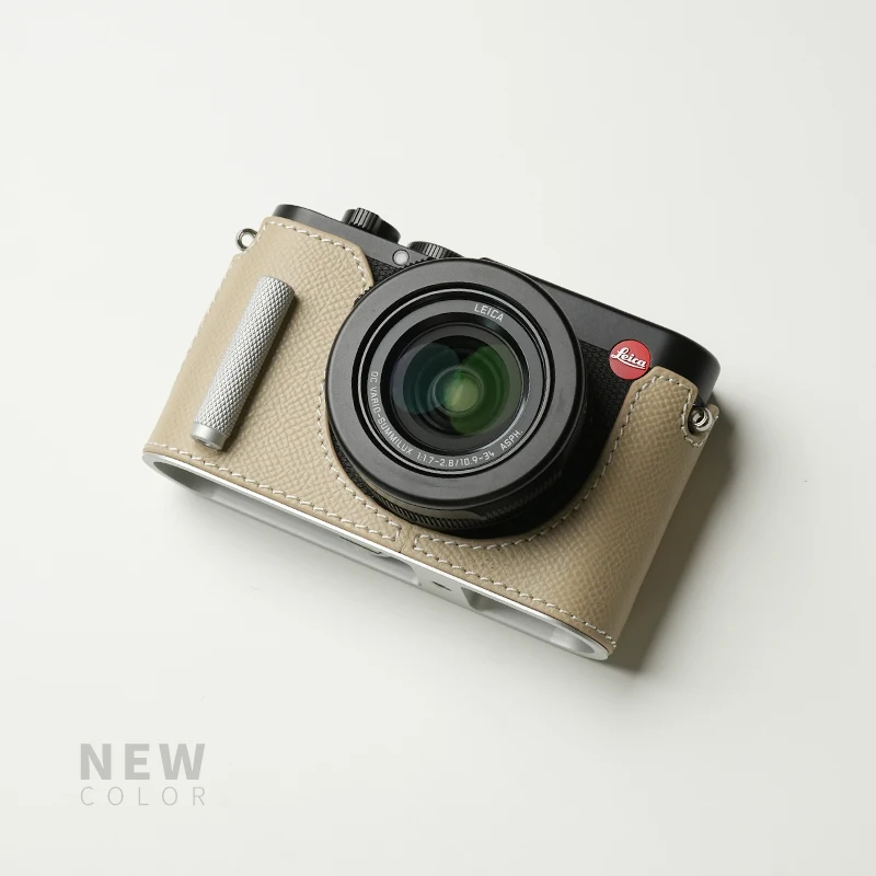 Mr. Stone voor Leica dlux8 cameratas beschermhoes camera bodysuit camera handgemaakte Leica DLux8 met palm lederen tas