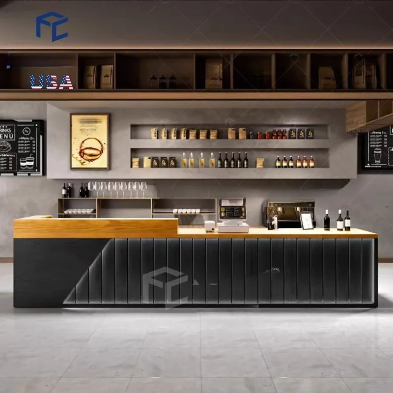 공장 공급 모던 바 디자인 맞춤형 레스토랑 호텔 나이트클럽 바 LED 조명