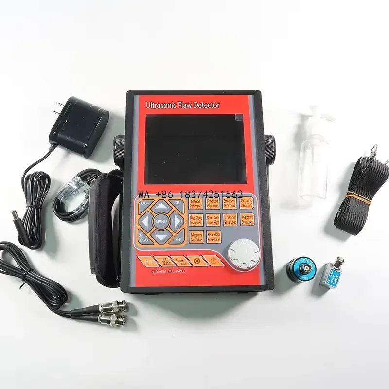 Wmwmnu Digital Ultrasonic Flaw Detector TFD801C Portable UT Flaw Detector Multi-Functional Defect Detection and Analysis Tool