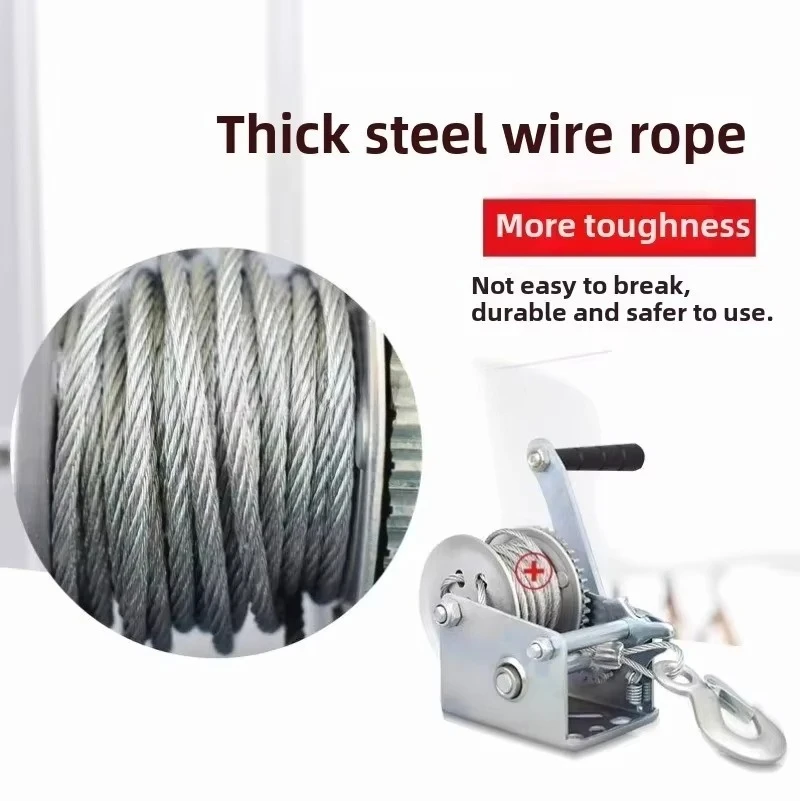 Manuelle 800-Pfund-Winde, Haushaltswinde, Aufzug