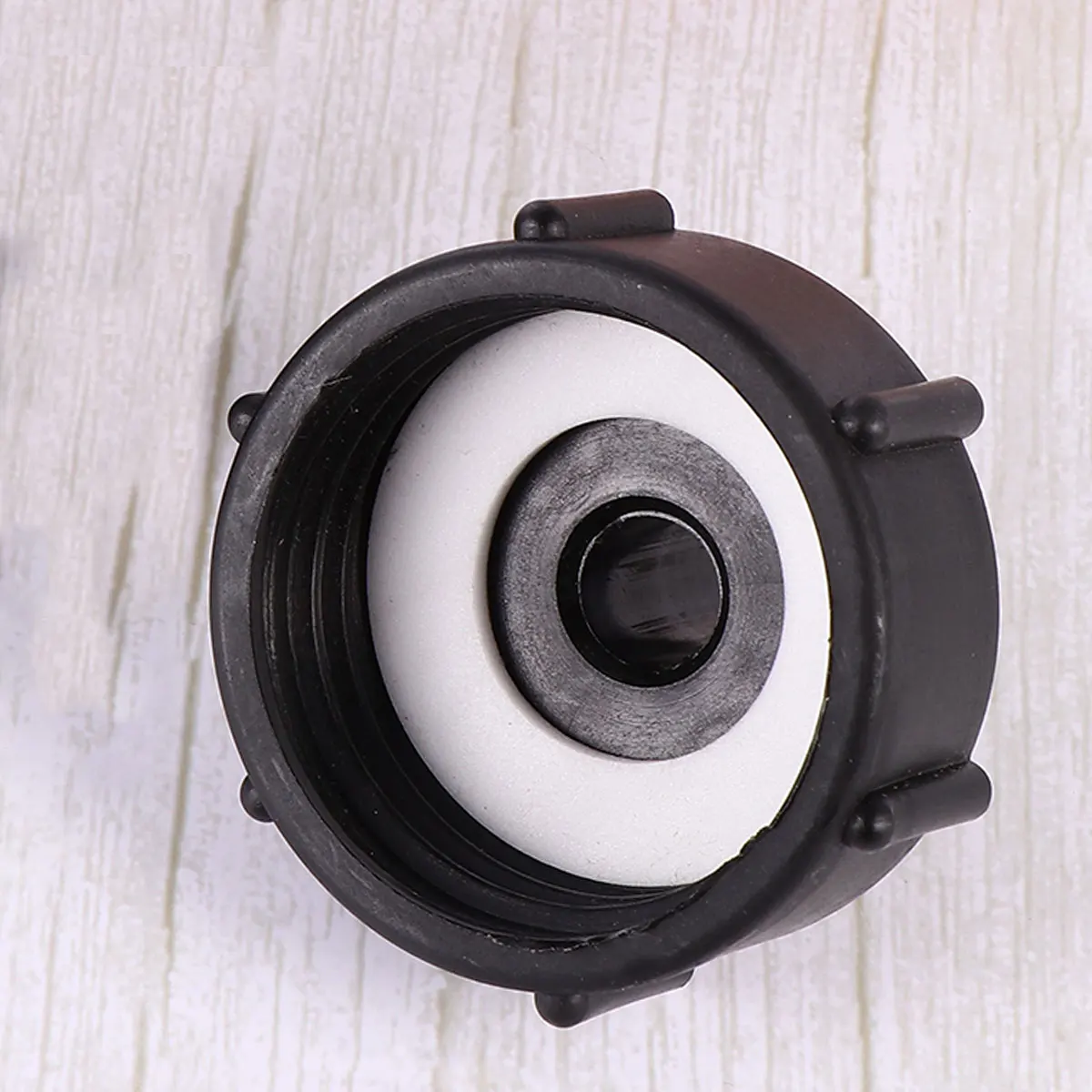 

2 Pcs Ton Barrel Connector Quick Connect Water Tank Coarse Thread IBC Hose Adapter Durable Plastic Fits Ton Valve Gardening