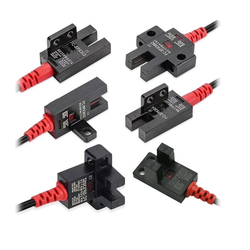 5mm Slot Optic Sensor With Different Installation Style, 5-24VDC, NPN PNP Optional