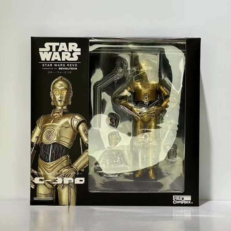 In Stock Ocean Hall Yamaguchi C-3po Star Wars 003 Robot Full Set Soldier Action Figure Collection Model Toy Decor Fans Gift