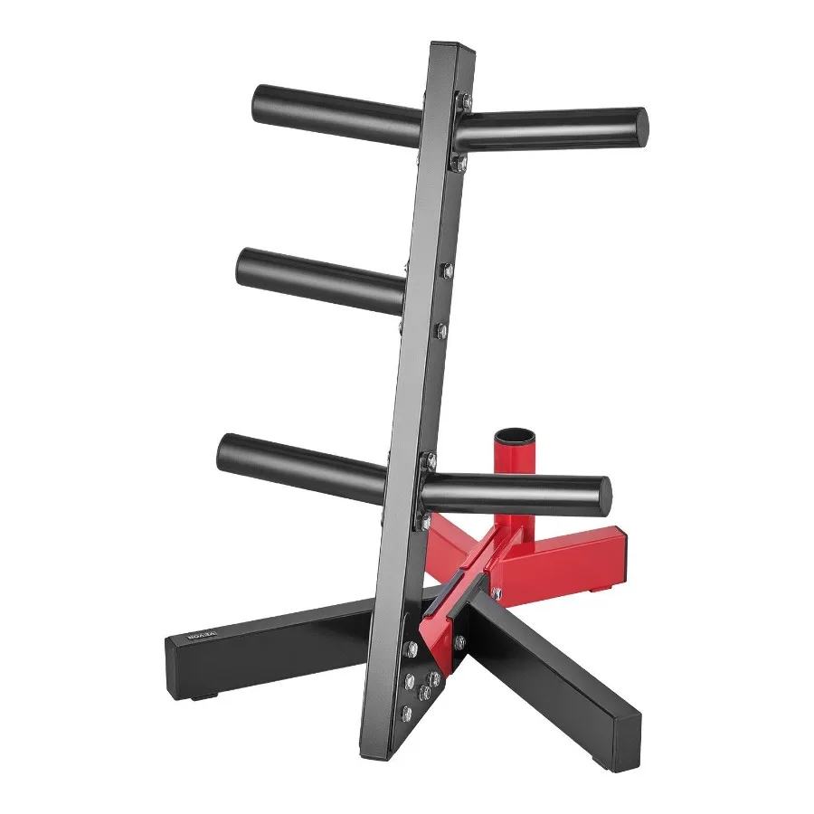 

Weight Plate Rack Weight Plate Tree Home Gym Barbell Storage Stand 2 inch