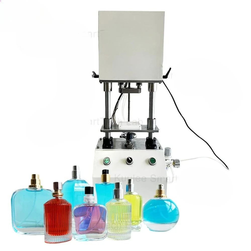 

CE Perfume Capping Machine Pump Head Installation Machine - 2000pcs/H Capacity & 100mm Bottle Compatibility, 40% Cost Saving