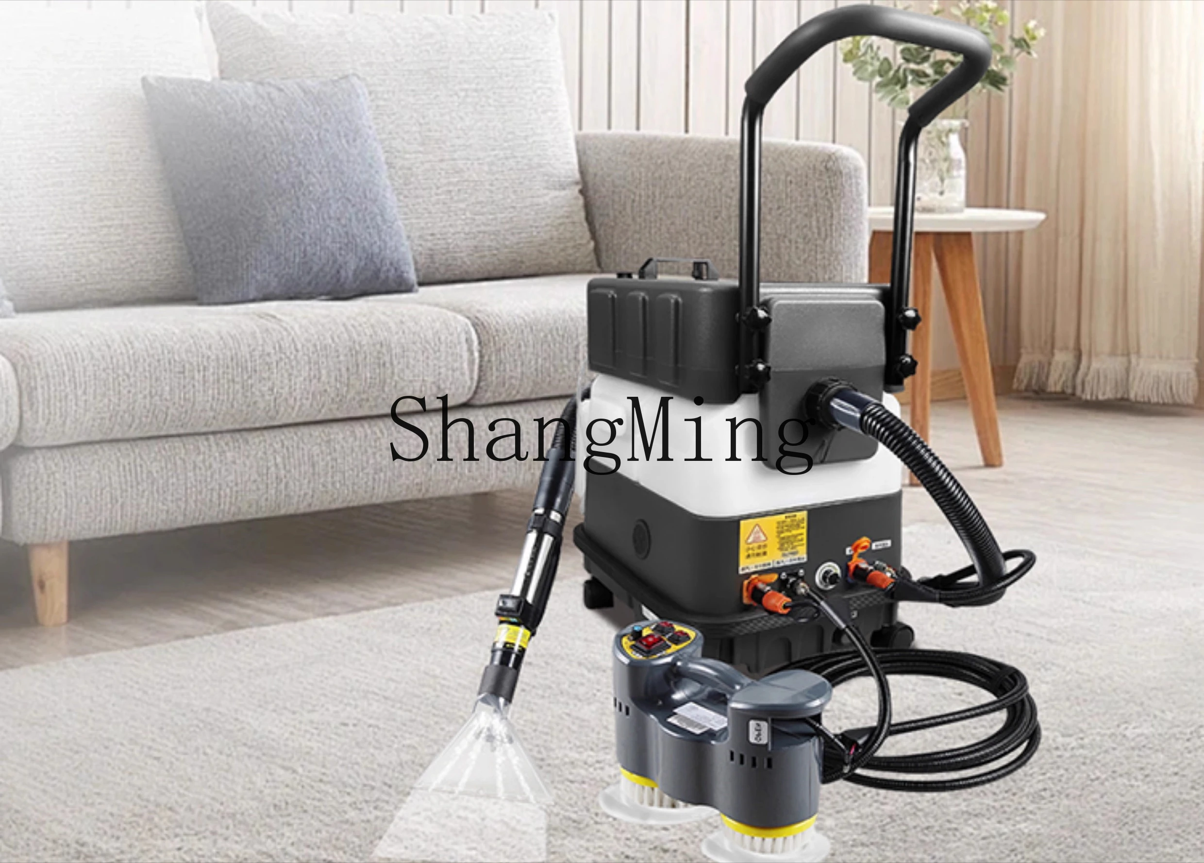 Profesjonalna myjka parowa ZYY z pompą spryskującą, do czyszczenia kurtyn, sof i dywanów metodą wysokotemperaturową.