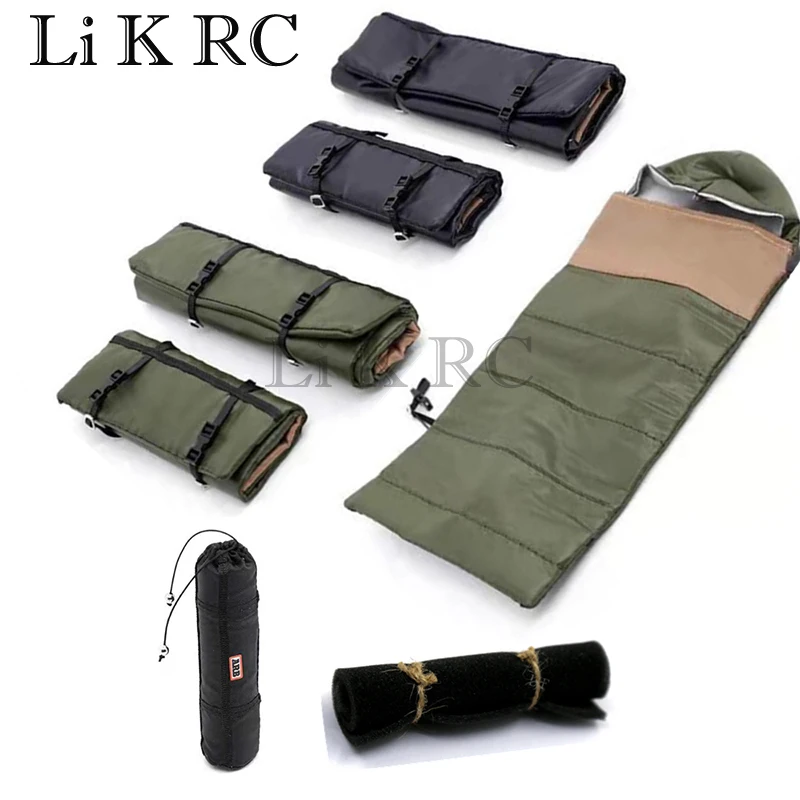 

RC Car Simulation Sleeping Bag Decoration For RC Crawler TRX4 Axial SCX10 90046 D90 Tamiya ARRMA TK300 Yikong 4012 4013