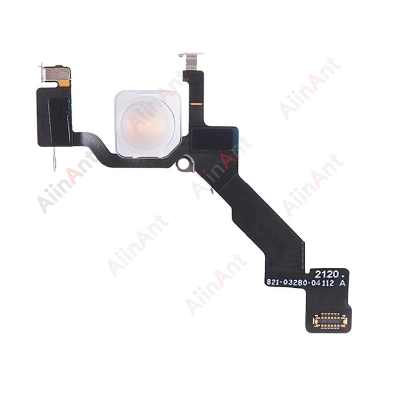 100% AiinAnt Flash Light Power Volume FlashLight Flex Cable For iPhone 12 13 14 15 Pro Max Mini Plus With Sticker