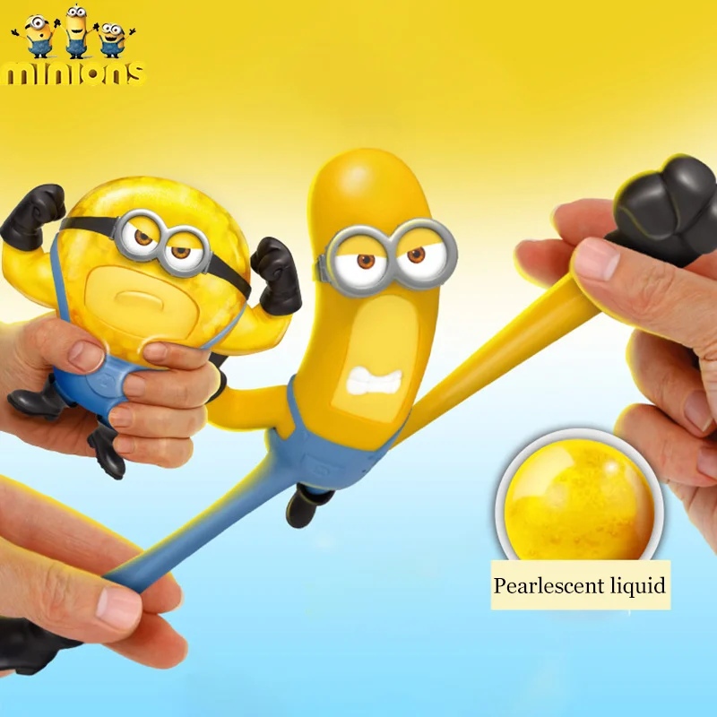 Anime Minions Otto Staurt Bob Slow Rebound Doll Cartoon Decompression Toys Flexible Stretching Artifact Squeeze Toys Funny Gifts