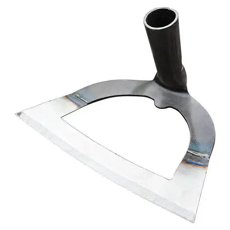 

Thickened Hollow Hoe Labor Saving Manganese Steel Weeding Rake Handheld Soil Loosening Tool for Garden Farm