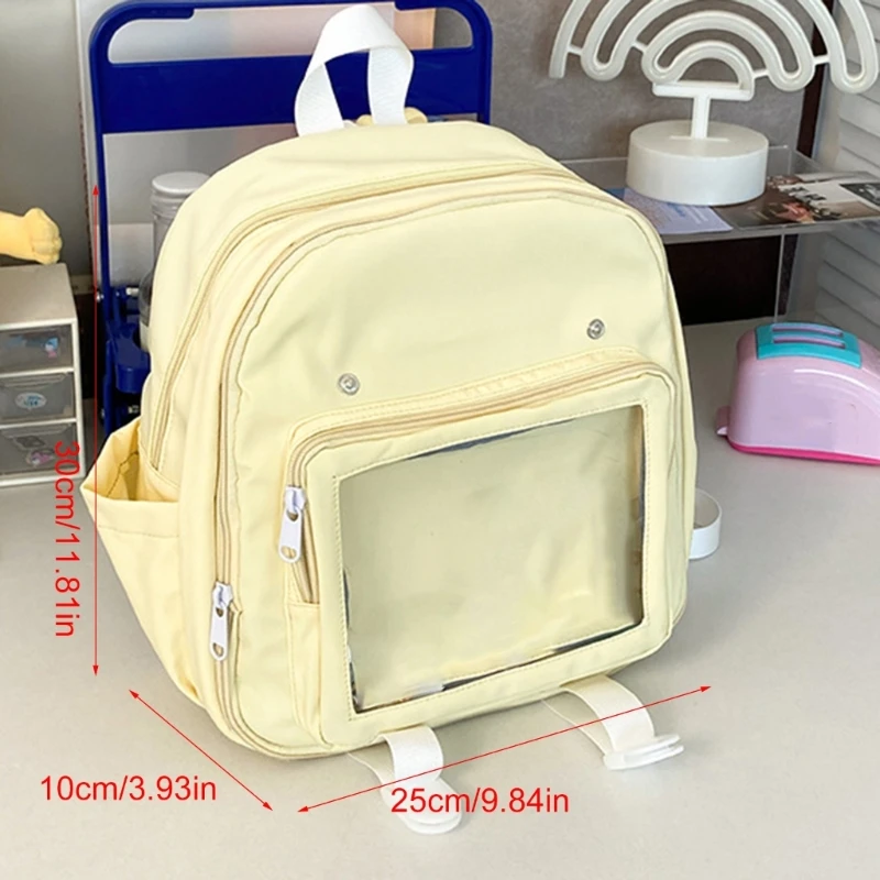 Japanese Backpack for Woman Girls Backpack Pin Display Backpack