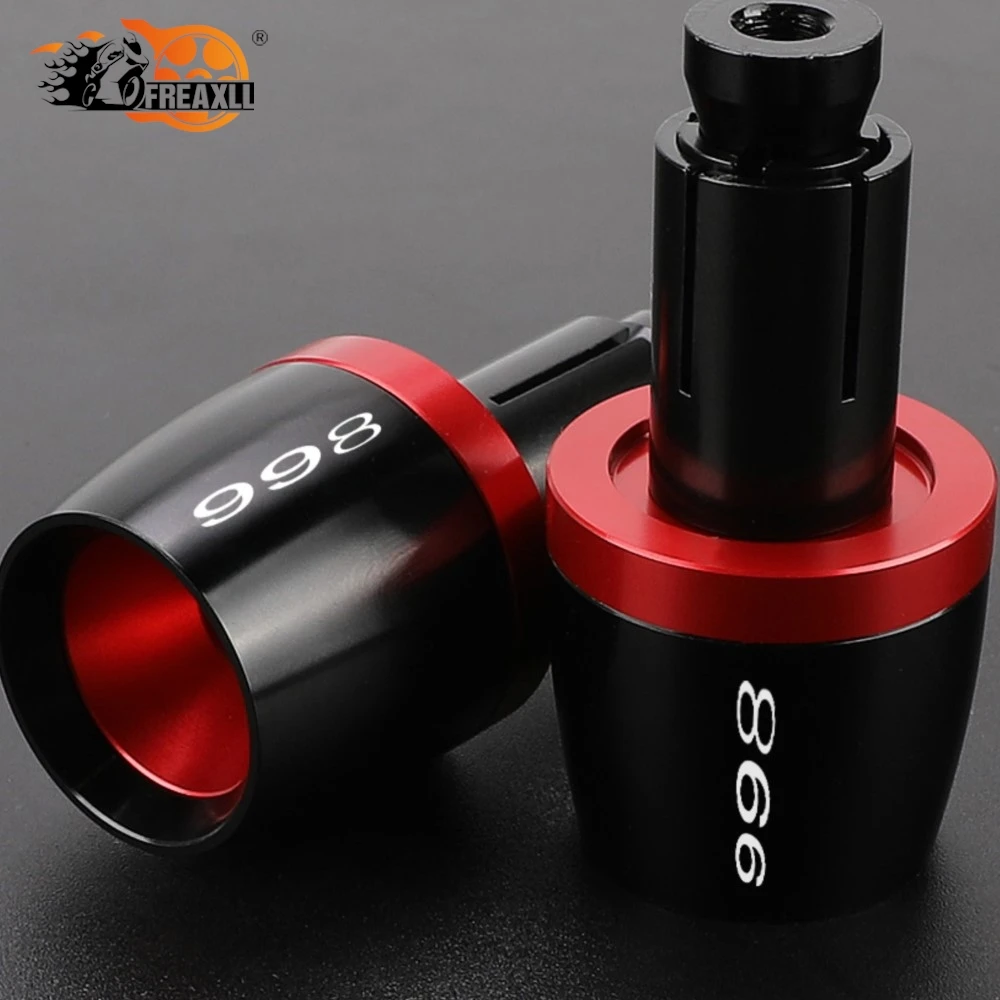 

Motorcycle Accessories 1999 2000 2001 2002 2003 For DUCATI 998 CNC Handle Bar Handlebar Grips Cap End handle Plugs cap Universal